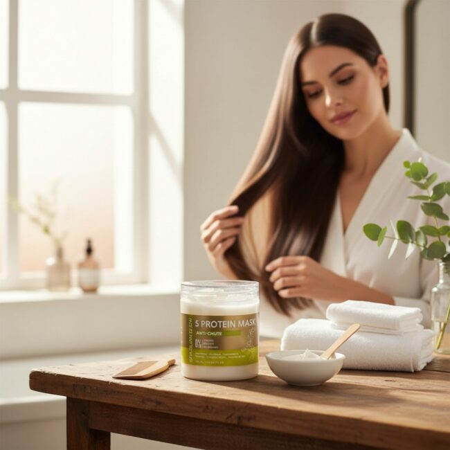 soin cheveux routine Soin cheveux personnalisée avec produits brazilian glow tunisie