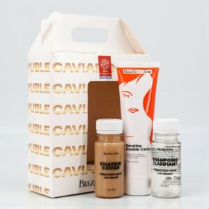 Pack Lissage keratine double caviar Brazilian Glow