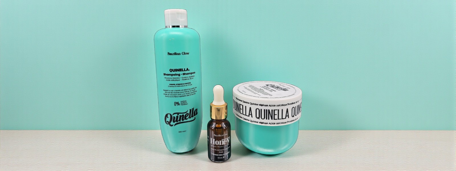 Pack Quinella + Sérum Honey brazilian glow