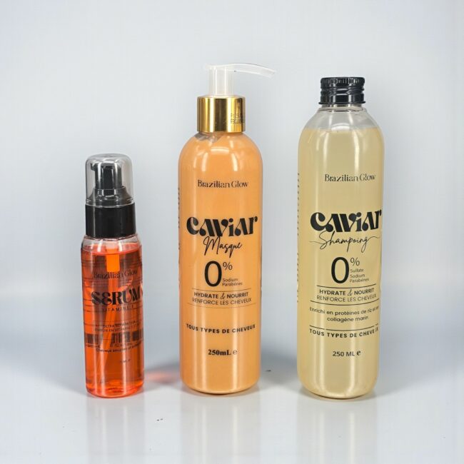Brazilian glow soin caviar avec serum vitamine E