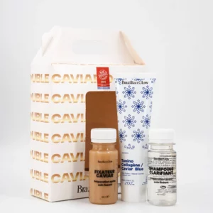 Pack Lissage tanino collagène double caviar Brazilian Glow