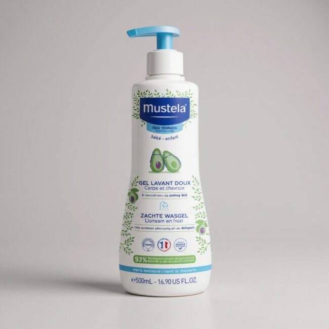 MUSTELA GEL LAVANT DOUX 500ML - Corps et Cheveux