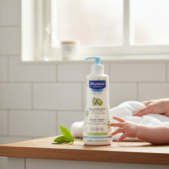 MUSTELA GEL LAVANT DOUX 500ML - Corps et Cheveux pour bebe MUSTELA GEL LAVANT DOUX 500ML - Corps et Cheveux pour bebe