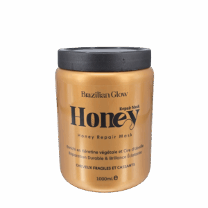 Masque Honey Brazilian Glow soin cheveux réparateur pour cheveux fragiles