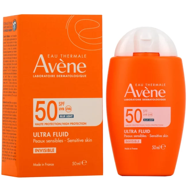 avene ultra fluid invisible spf50 ecran solaire visage