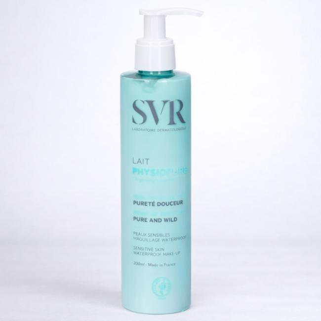 physiopure lait demaquillant peau sensible svr tunisie