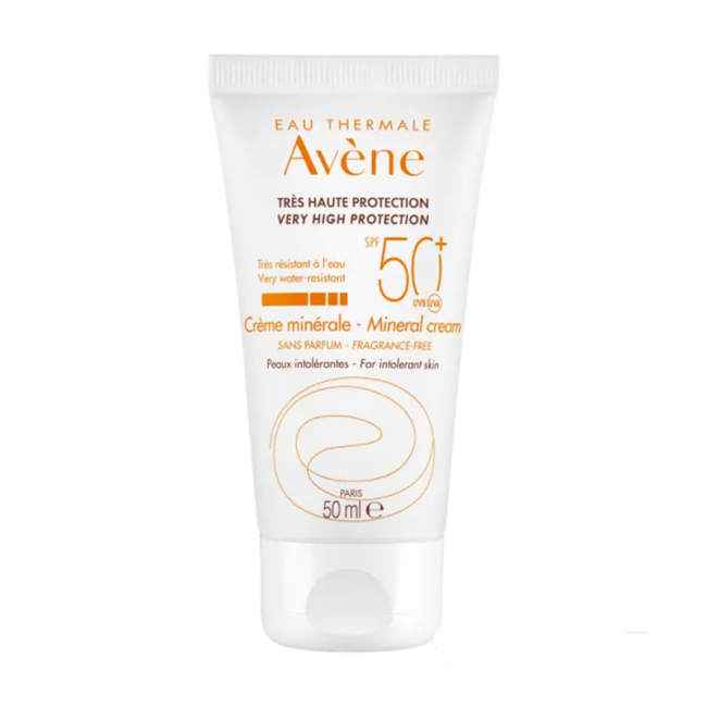 creme solaire minerale avene
