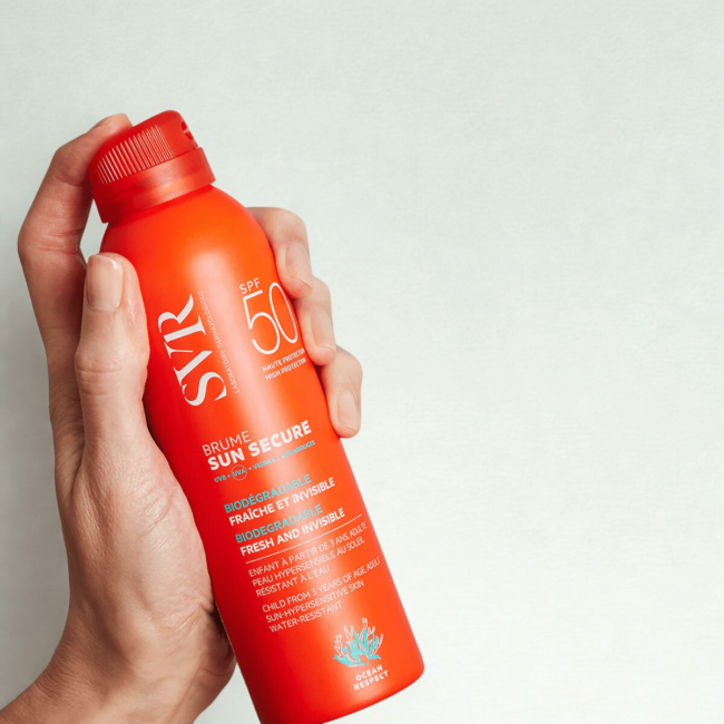 sun secure brume spf50 svr