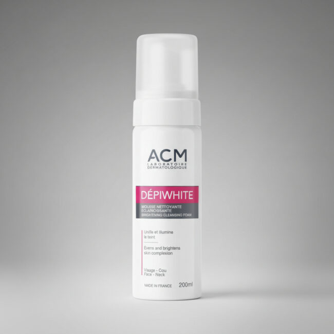 ACM DEPIWHITE MOUSSE NETTOYANTE ECLAIRCISSANTE 200ML depiwhite mousse nettoyante eclaircissante soin visage acm tunisie