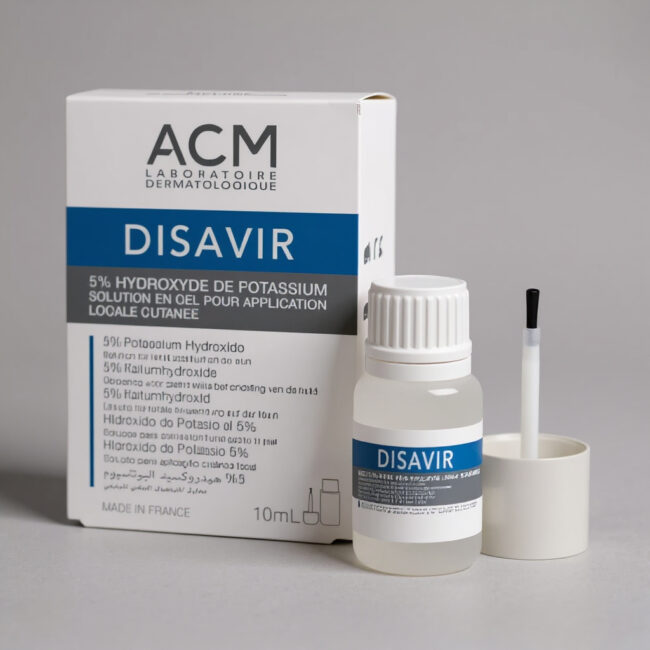 ACM DISAVIR SOLUTION GEL10ML disavir solution gel verrues soin corps acm tunisie