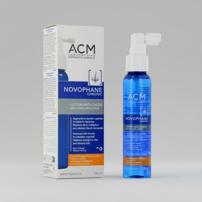 novophane chronic lotion anti chute soin cheveux acm tunisie