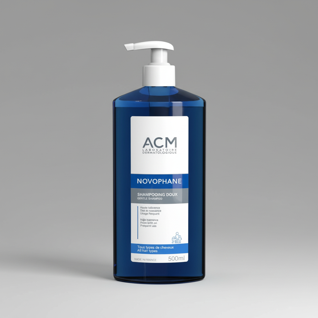 acm novophane shampooing doux soin cheveux acm