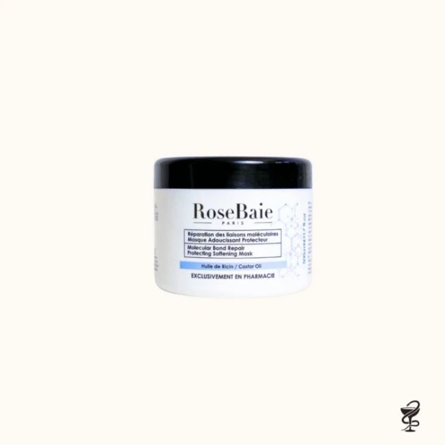 Masque pour cheveux Huile de Ricin x Acide Folique – 500 ml rose baie tunisie