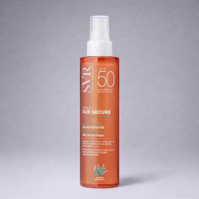 SVR SUN SECURE HUILE SECHE SPF50 200ML sun secure huile seche spf50 svr tunisie