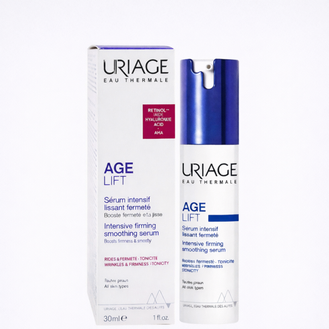 URIAGE AGE LIFT SERUM INTENSIF LISSANT FERMETE 30ML serum intensif lissant fermete soin visage anti age uriage tunisie