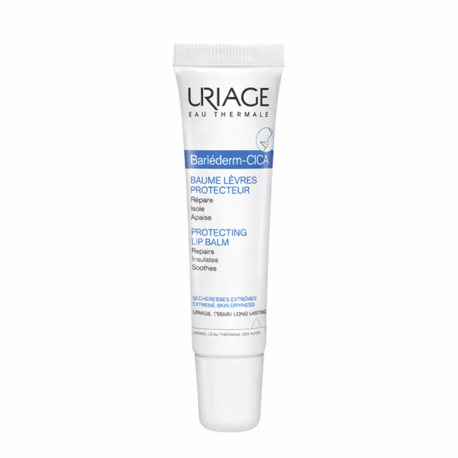 URIAGE BARIEDERM CICA LEVRES 15ML bariederm cica levres soin visage uriage tunisie