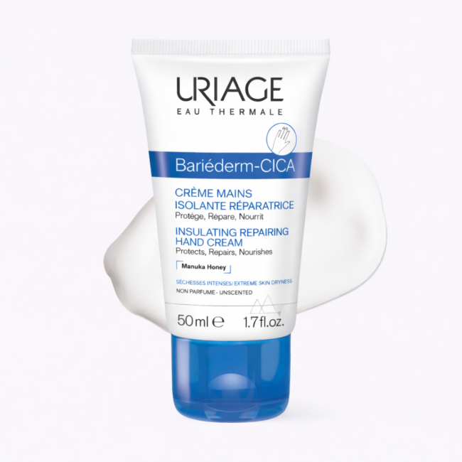 URIAGE BARIEDERM CREME MAINS ISOLANTE REPARATRICE 50ML bariederm creme mains soins corps uriage tunisie