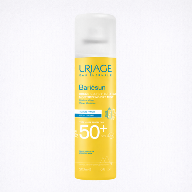 bariesun brume solaire toucher sec spf50 uriage tunisie