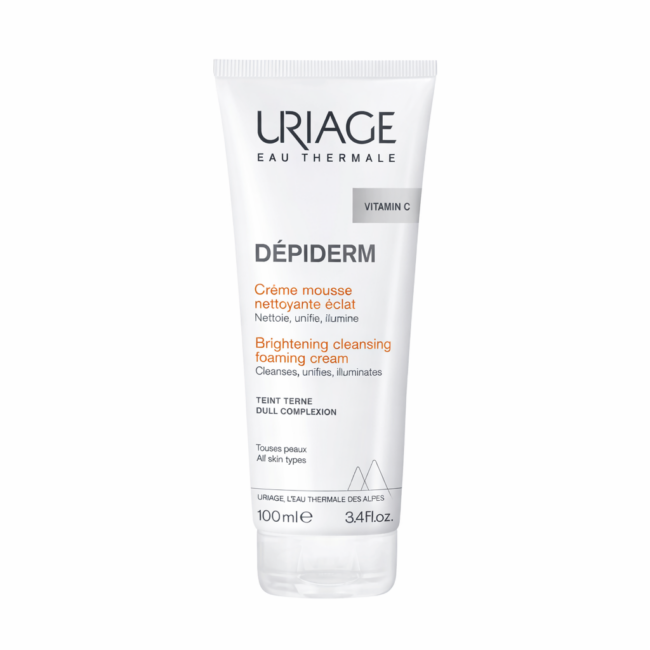 URIAGE DEPIDERM CREME MOUSSE NETTOYANTE ECLAT 100ML depiderm creme mousse nettoyante soin visage uriage tunisie