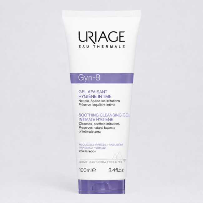 URIAGE GYN 8 TOILETTE INTIME 100ML toilette intime apaisante gel intime uriage tunisie