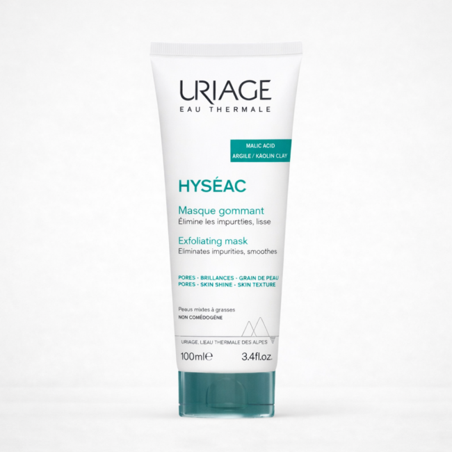 hyseac masque gommant doux soin visage uriage tunisie