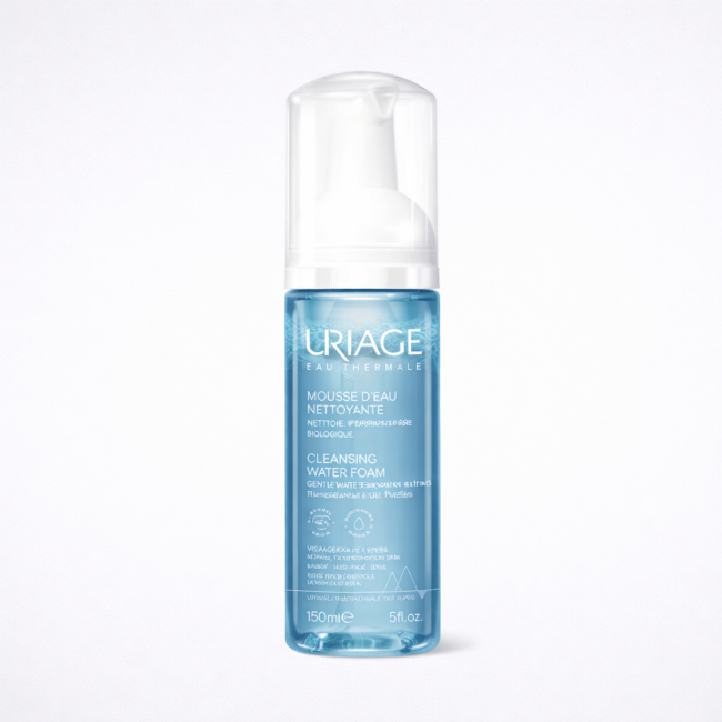 mousse d eau nettoyante visage uriage tunisie