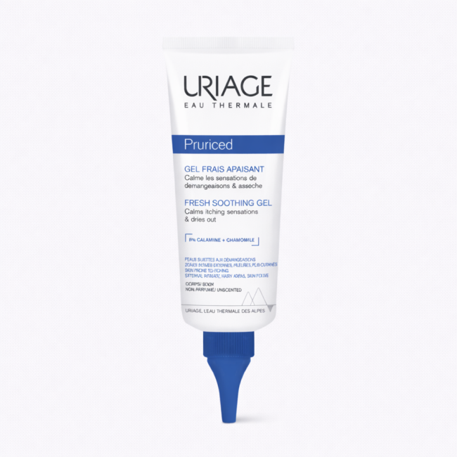 pruriced gel apaisant soin corps et visage uriage tunisie