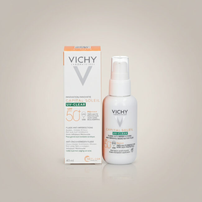 vichy uv clear spf50 anti imperfections