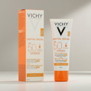 vichy capital soleil anti taches teinte ecran solaire visage vichy