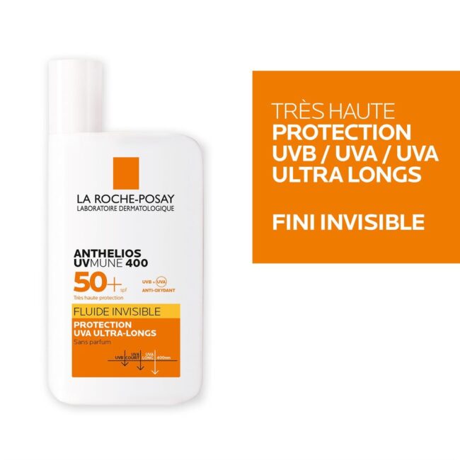 3337875797597 Anthelios UVMune 400 Invisible Fluid SPF50+ Sun Cream 50ml La Roche Posay (2) 3337875797597 Anthelios UVMune 400 Invisible Fluid SPF50+ Sun Cream 50ml La Roche Posay (2)