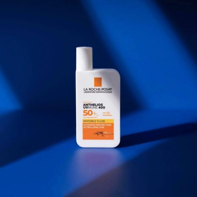 Anthelios UVMUNE 400 Invisible Fluid SPF50+ sans parfum La Roche Posay tunisie (1) Anthelios UVMUNE 400 Invisible Fluid SPF50+ sans parfum La Roche Posay tunisie (1)