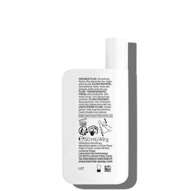 Anthelios UVMUNE 400 Invisible Fluid SPF50+ sans parfum La Roche Posay tunisie (5) Anthelios UVMUNE 400 Invisible Fluid SPF50+ sans parfum La Roche Posay tunisie (5)