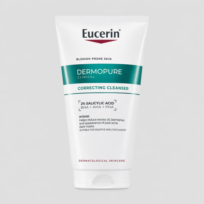 gel nettoyant anti imperfection Eucerin