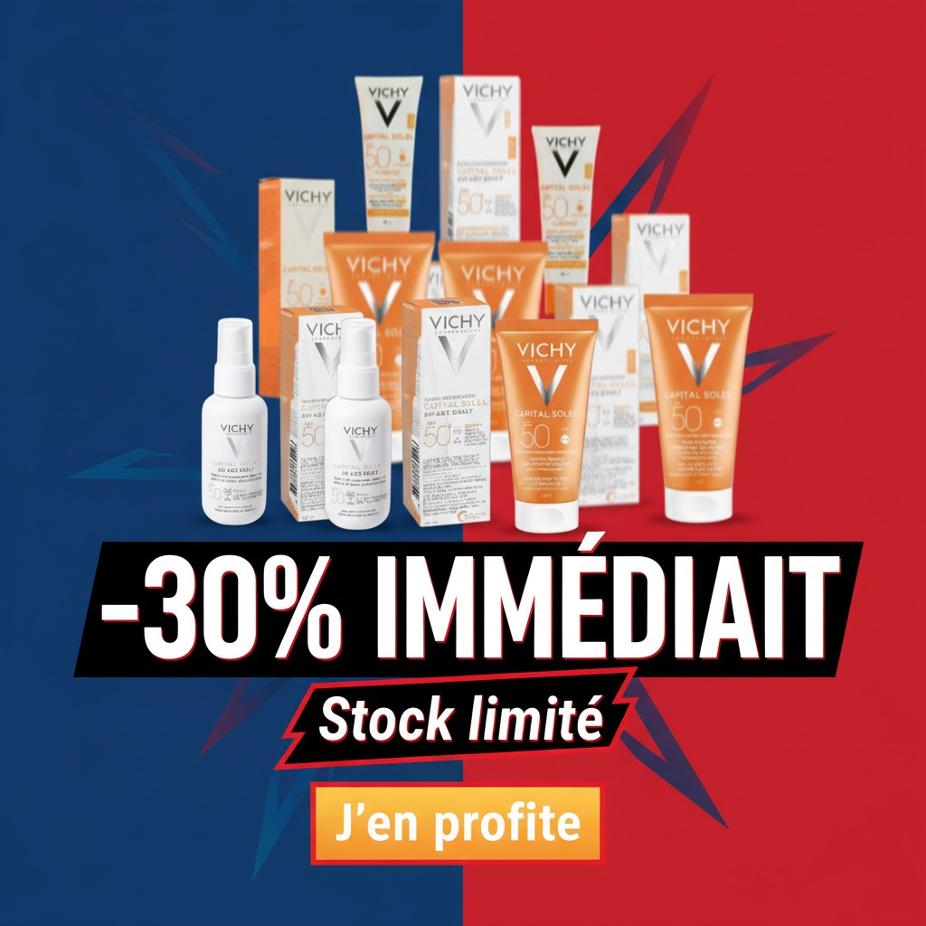 VICHY CAPITAL SOLEIL FLUIDE UV CLEAR SPF 50+ ANTI IMPERFECTIONS 40 ML soinbeaute.tn (Product Beautifier)