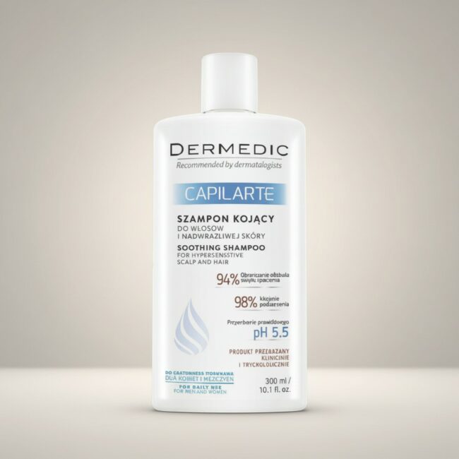 DERMEDIC CAPILARTE SHAMPOOING NORMALISANT POUR CHEVEUX HYPERSENSIBLE 300ML DERMEDIC CAPILARTE SHAMPOOING NORMALISANT POUR CHEVEUX HYPERSENSIBLE 300ML