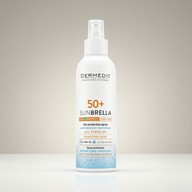 DERMEDIC SUNBRELLA SPRAY ADULTE SPF50+ 150ML DERMEDIC SUNBRELLA SPRAY ADULTE SPF50+ 150ML