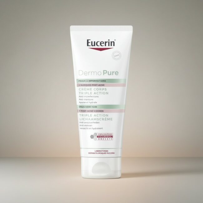 EUCERIN DERMOPURE CREME CORPS TRIPLE ACTION 200ML EUCERIN DERMOPURE CREME CORPS TRIPLE ACTION 200ML