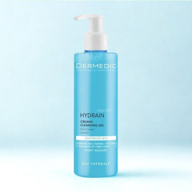 dermedic hydrain gel creme nettoyant 200ml (2) dermedic hydrain gel creme nettoyant 200ml (2)