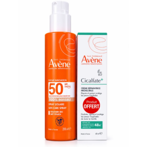 avene spray solaire invisible spf50 adulte 200ml avene cicalfate crme reparatrice 40ml offerte