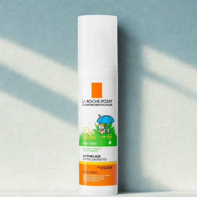 LA ROCHE POSAY ANTHELIOS LOTION BEBE SPF50+ 50ML protection solaire bébé peau sensible
