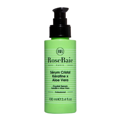 Sérum cristal professionnel Aloe Vera X Kératine Rosebaie 100ML Sérum cristal professionnel Aloe Vera X Kératine Rosebaie 100ML