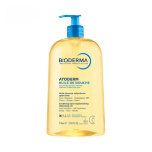 bioderma atoderm huile de douche 1l