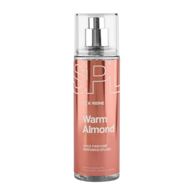 k reine hair body splash warm almond 120 ml Brume Corps Cheveux Amande K-Reine 120ml