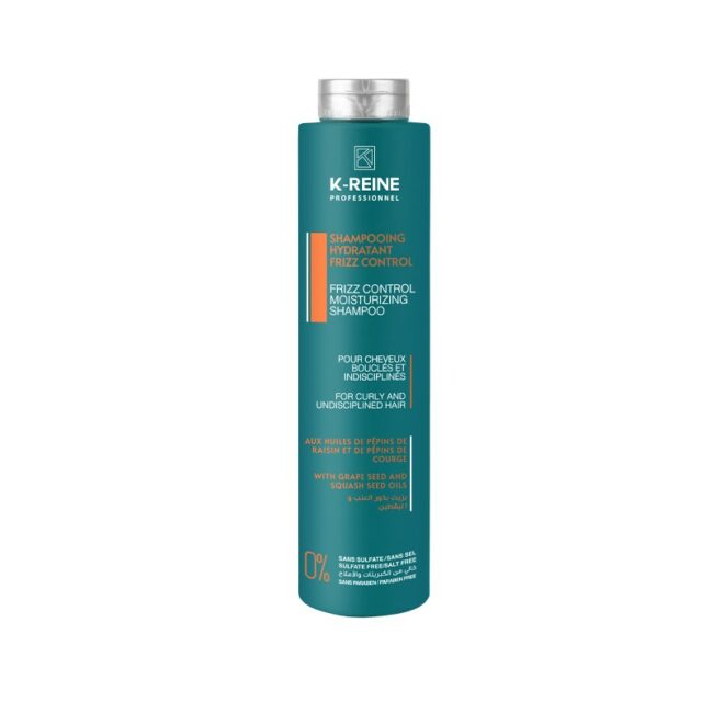 k reine shampooing hydratant anti frizz anti statique 270ml
