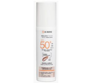 k reine sun emulsion teinte Sand UV protect spf50 50ml