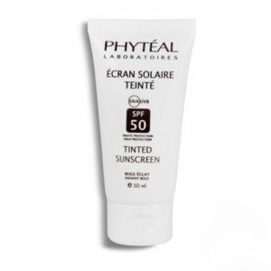 phyteal ecran teinte beige eclat spf50 ecran solaire