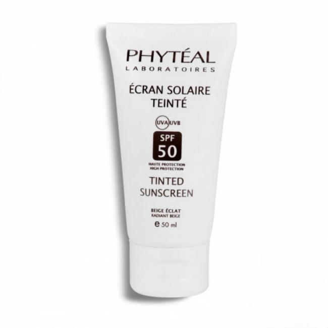 phyteal ecran teinte beige eclat spf50 50ml phyteal ecran teinte beige eclat spf50 ecran solaire
