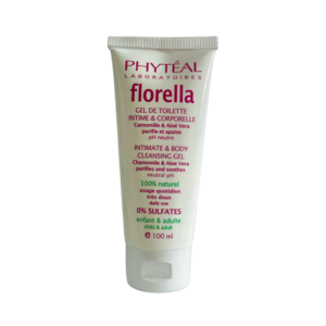 phyteal florella gel de toilette intime et corporelle 100 naturel 100ml