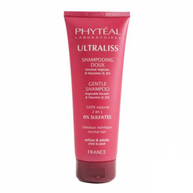 phyteal ultraliss shampooing doux cheveux normaux a la vitamine b3 250ml phyteal tunisie