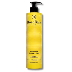 rosebaie shampoing keratine x huile de coco 500ml rose baie shampoing keratine coco rose baie tunisie